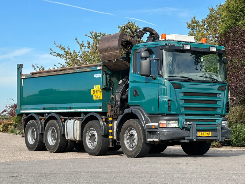Scania G360 8x4!!Z-Kraan/KIPPER!! - מזהיר, משאית מנוף: תמונה 2 Scania G360 8x4!!Z-Kraan/KIPPER!! - מזהיר, משאית מנוף: תמונה 2