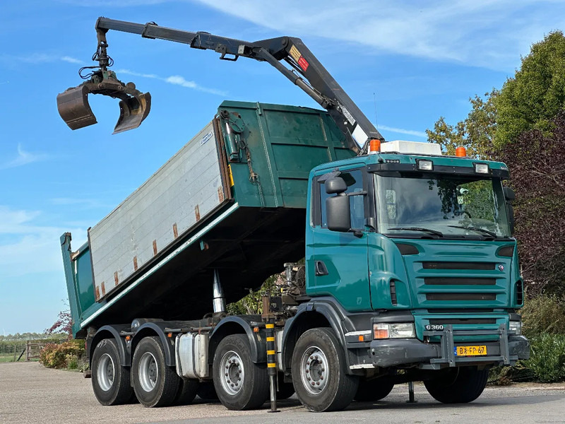 Scania G360 8x4!!Z-Kraan/KIPPER!! - מזהיר, משאית מנוף: תמונה 1 Scania G360 8x4!!Z-Kraan/KIPPER!! - מזהיר, משאית מנוף: תמונה 1