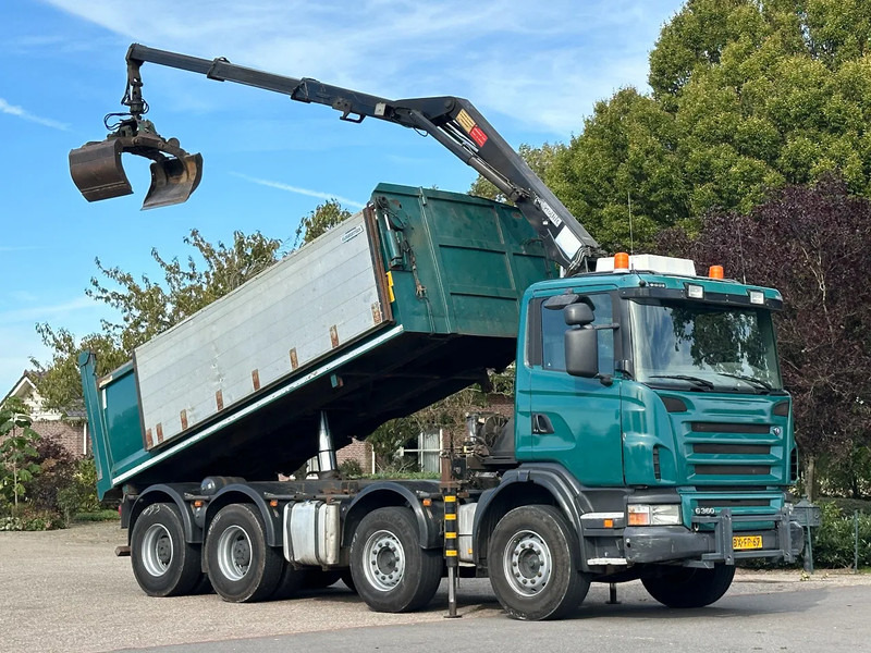 Scania G360 8x4!!Z-Kraan/KIPPER!! - מזהיר, משאית מנוף: תמונה 3 Scania G360 8x4!!Z-Kraan/KIPPER!! - מזהיר, משאית מנוף: תמונה 3