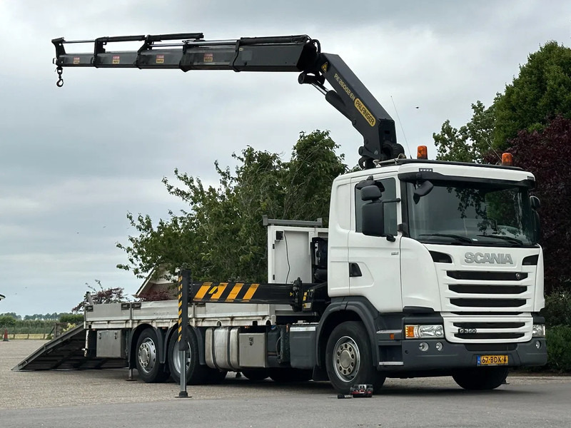 Scania G360 EURO6!!KRAAN/KRAN/MACHINE/MASCHINE/RAMPEN!!TRANSPORTER!LIER/WINCH!! - משאית הובלה אוטומטית, משאית מנוף: תמונה 1 Scania G360 EURO6!!KRAAN/KRAN/MACHINE/MASCHINE/RAMPEN!!TRANSPORTER!LIER/WINCH!! - משאית הובלה אוטומטית, משאית מנוף: תמונה 1