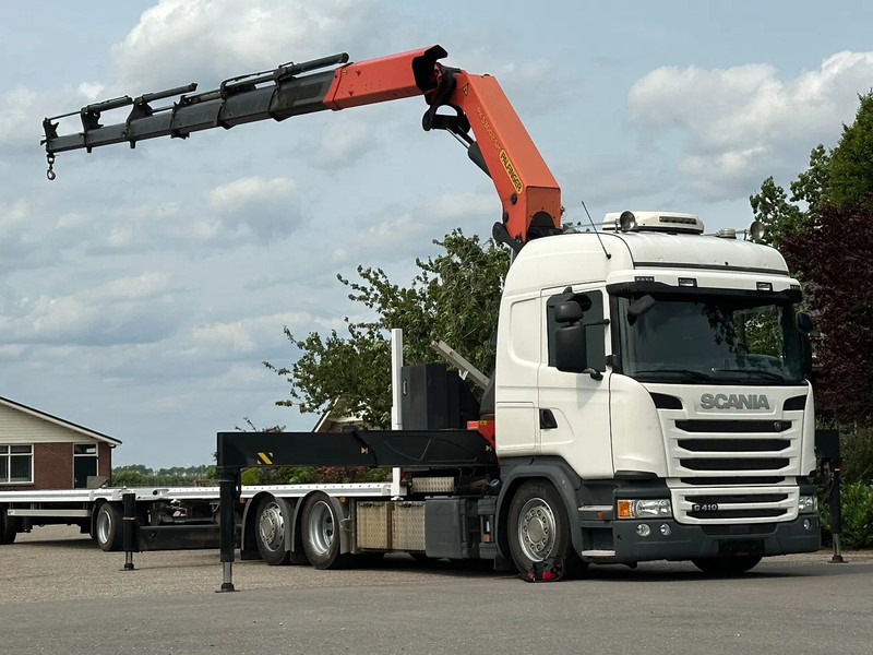 Scania G410 !KRAAN/CRANE/GRUE/ PALFINGER 53TM!! RADIO REMOTE!! EURO 6!!TOP! - משאית מנוף: תמונה 1 Scania G410 !KRAAN/CRANE/GRUE/ PALFINGER 53TM!! RADIO REMOTE!! EURO 6!!TOP! - משאית מנוף: תמונה 1