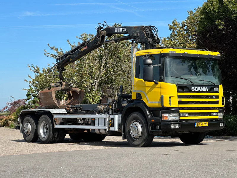Scania R114-340 6x2 !!KRAAN/CONTAINER/KABEL!!MANUELL!! - משאית מערכת כבלים, משאית מנוף: תמונה 2 Scania R114-340 6x2 !!KRAAN/CONTAINER/KABEL!!MANUELL!! - משאית מערכת כבלים, משאית מנוף: תמונה 2