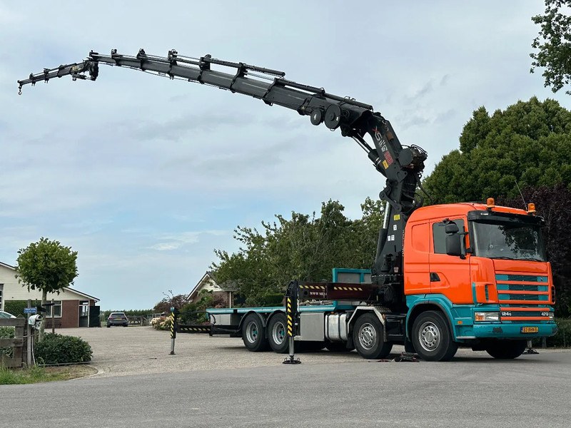 Scania R124-470 8X4!! HIAB70TM/FLY-JIB!!WINCH/LIER!!TOP!! - משאית מנוף: תמונה 3 Scania R124-470 8X4!! HIAB70TM/FLY-JIB!!WINCH/LIER!!TOP!! - משאית מנוף: תמונה 3