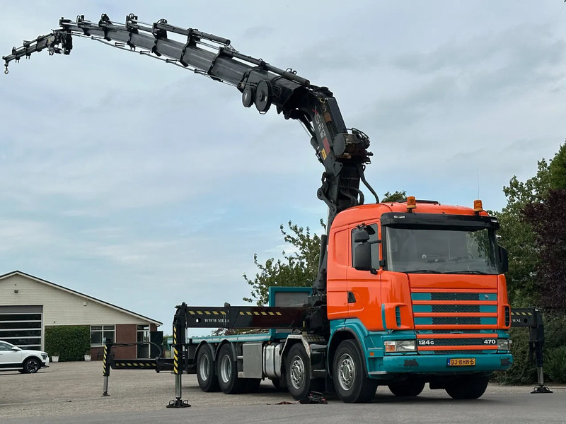 Scania R124-470 8X4!! HIAB70TM/FLY-JIB!!WINCH/LIER!!TOP!! - משאית מנוף: תמונה 1 Scania R124-470 8X4!! HIAB70TM/FLY-JIB!!WINCH/LIER!!TOP!! - משאית מנוף: תמונה 1