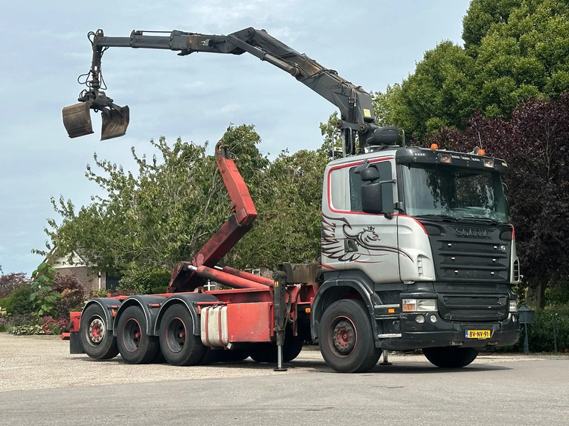 Scania R420 8x4 TRIPLE!!Z-KRAAN/HAAK!! MANUELL!!!SCHROTT/METALL!! - משאית הרמת וו, משאית מנוף: תמונה 1 Scania R420 8x4 TRIPLE!!Z-KRAAN/HAAK!! MANUELL!!!SCHROTT/METALL!! - משאית הרמת וו, משאית מנוף: תמונה 1