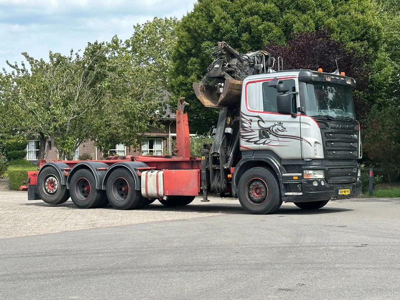 Scania R420 8x4 TRIPLE!!Z-KRAAN/HAAK!! MANUELL!!!SCHROTT/METALL!! - משאית הרמת וו, משאית מנוף: תמונה 4 Scania R420 8x4 TRIPLE!!Z-KRAAN/HAAK!! MANUELL!!!SCHROTT/METALL!! - משאית הרמת וו, משאית מנוף: תמונה 4