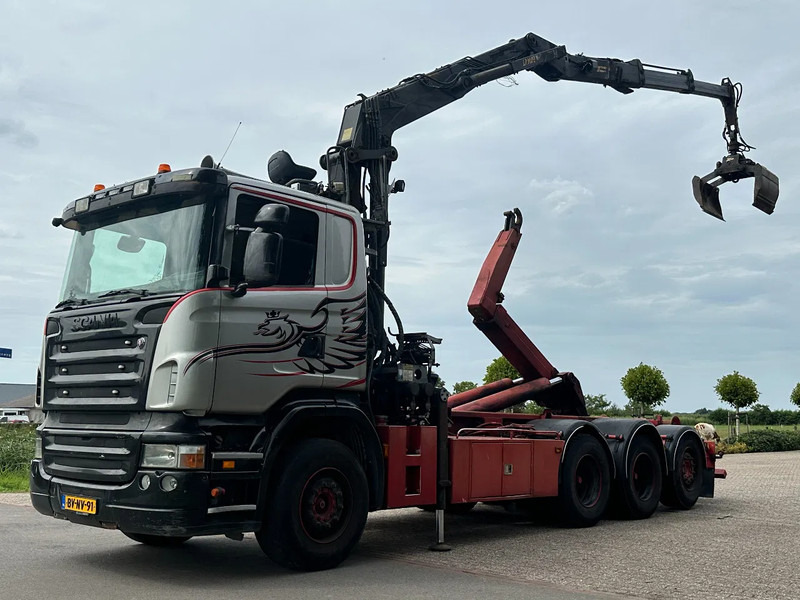 Scania R420 8x4 TRIPLE!!Z-KRAAN/HAAK!! MANUELL!!!SCHROTT/METALL!! - משאית הרמת וו, משאית מנוף: תמונה 5 Scania R420 8x4 TRIPLE!!Z-KRAAN/HAAK!! MANUELL!!!SCHROTT/METALL!! - משאית הרמת וו, משאית מנוף: תמונה 5