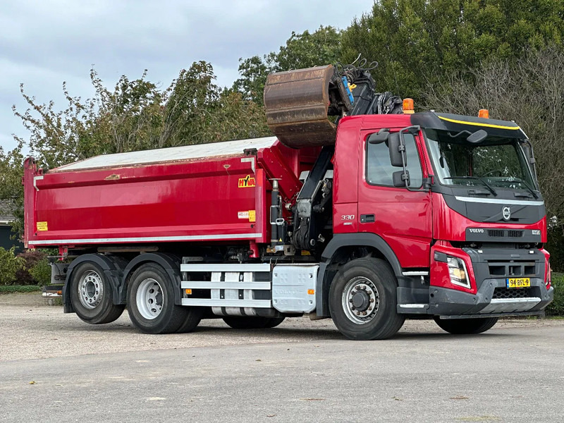 Volvo FMX 330 EURO6!!6X4!!VOORAS AANGEDREVEN!!Z-Kraan/KIPPER!! - מזהיר, משאית מנוף: תמונה 2 Volvo FMX 330 EURO6!!6X4!!VOORAS AANGEDREVEN!!Z-Kraan/KIPPER!! - מזהיר, משאית מנוף: תמונה 2