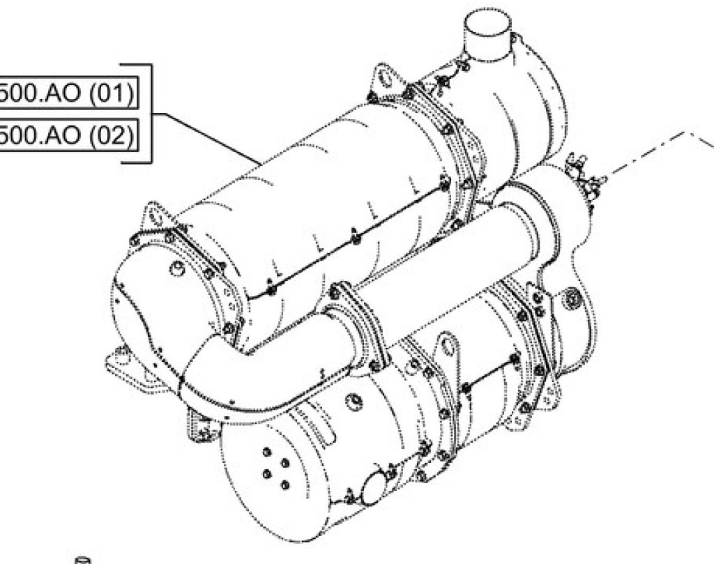 Case 48108098 - עמם-פליטה עבור מכונת בנייה: תמונה 1 Case 48108098 - עמם-פליטה עבור מכונת בנייה: תמונה 1