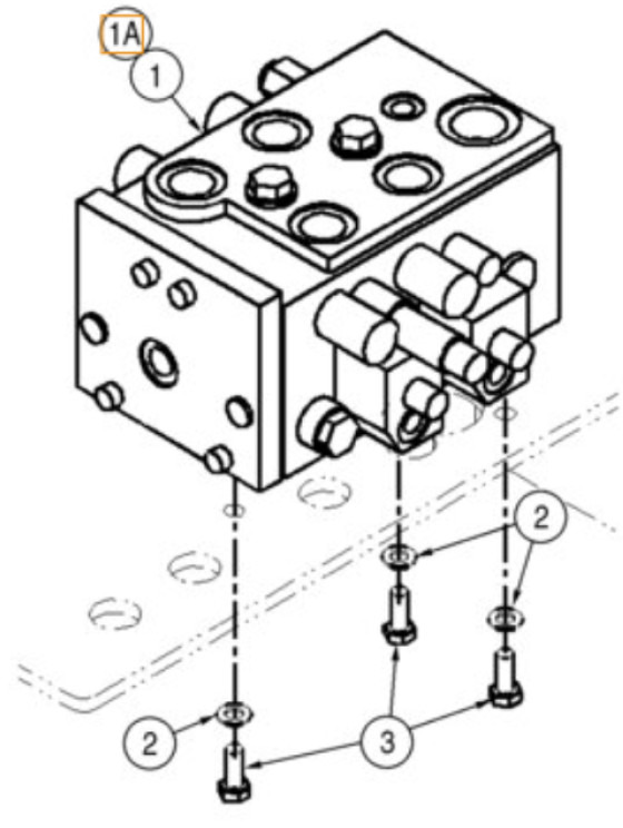 Case 87411112 - שסתום הידרולי עבור מכונת בנייה: תמונה 2 Case 87411112 - שסתום הידרולי עבור מכונת בנייה: תמונה 2