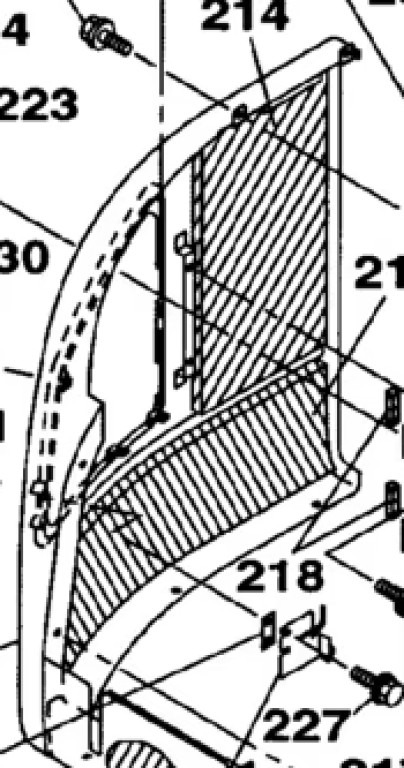 Case KRN3040Y2 - KRN2658Y2 - דלת וחלקים עבור מכונת בנייה: תמונה 1 Case KRN3040Y2 - KRN2658Y2 - דלת וחלקים עבור מכונת בנייה: תמונה 1