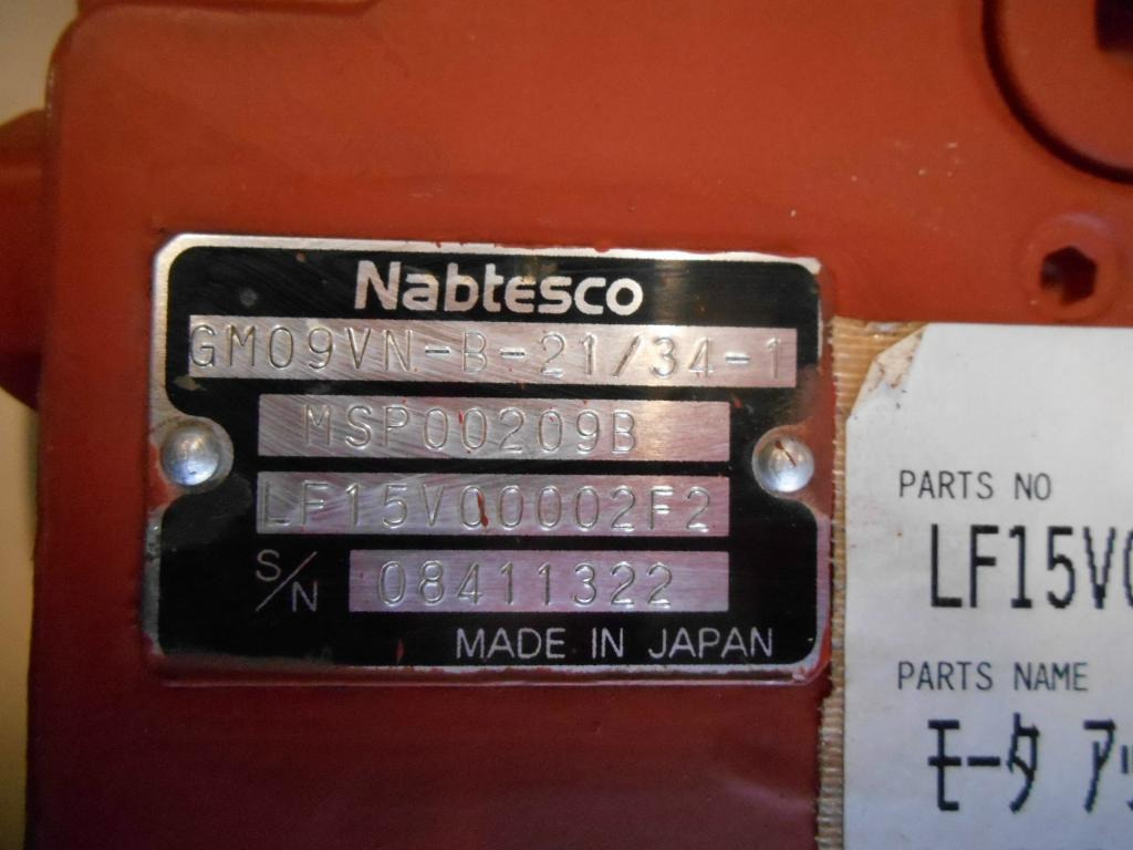 Kobelco LF15V00002F2 - הנעה סופית עבור מכונת בנייה: תמונה 2 Kobelco LF15V00002F2 - הנעה סופית עבור מכונת בנייה: תמונה 2
