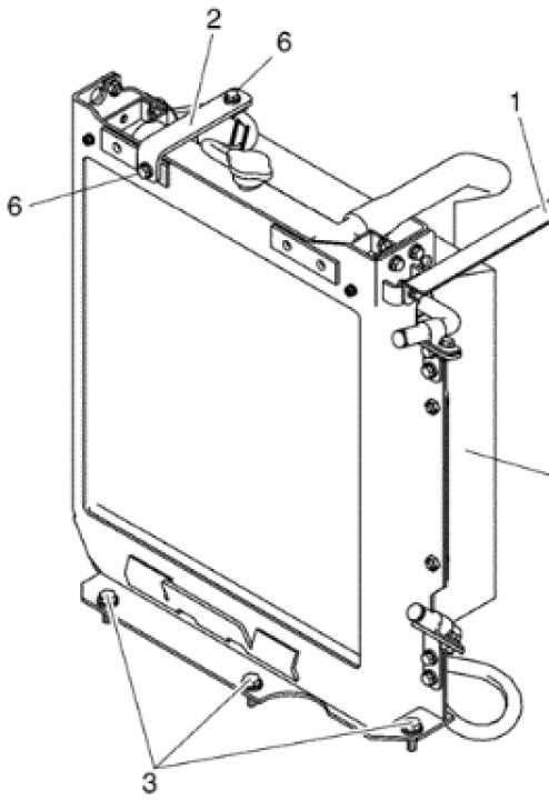 Kobelco PH05P00026F1 - מקרר שמן עבור מכונה חקלאית: תמונה 1 Kobelco PH05P00026F1 - מקרר שמן עבור מכונה חקלאית: תמונה 1
