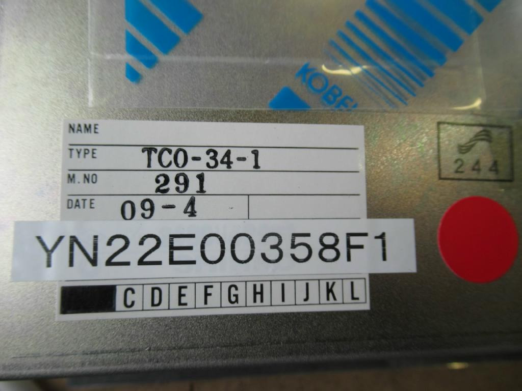 Kobelco TCO-34-1 - - מערכת חשמל עבור מכונת בנייה: תמונה 4 Kobelco TCO-34-1 - - מערכת חשמל עבור מכונת בנייה: תמונה 4
