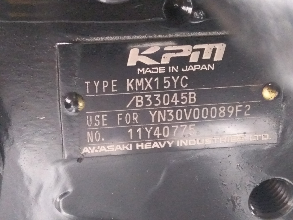 Kobelco YN30V00089F2 - KMX15YC/B44045B - שסתום הידרולי עבור מכונת בנייה: תמונה 1 Kobelco YN30V00089F2 - KMX15YC/B44045B - שסתום הידרולי עבור מכונת בנייה: תמונה 1