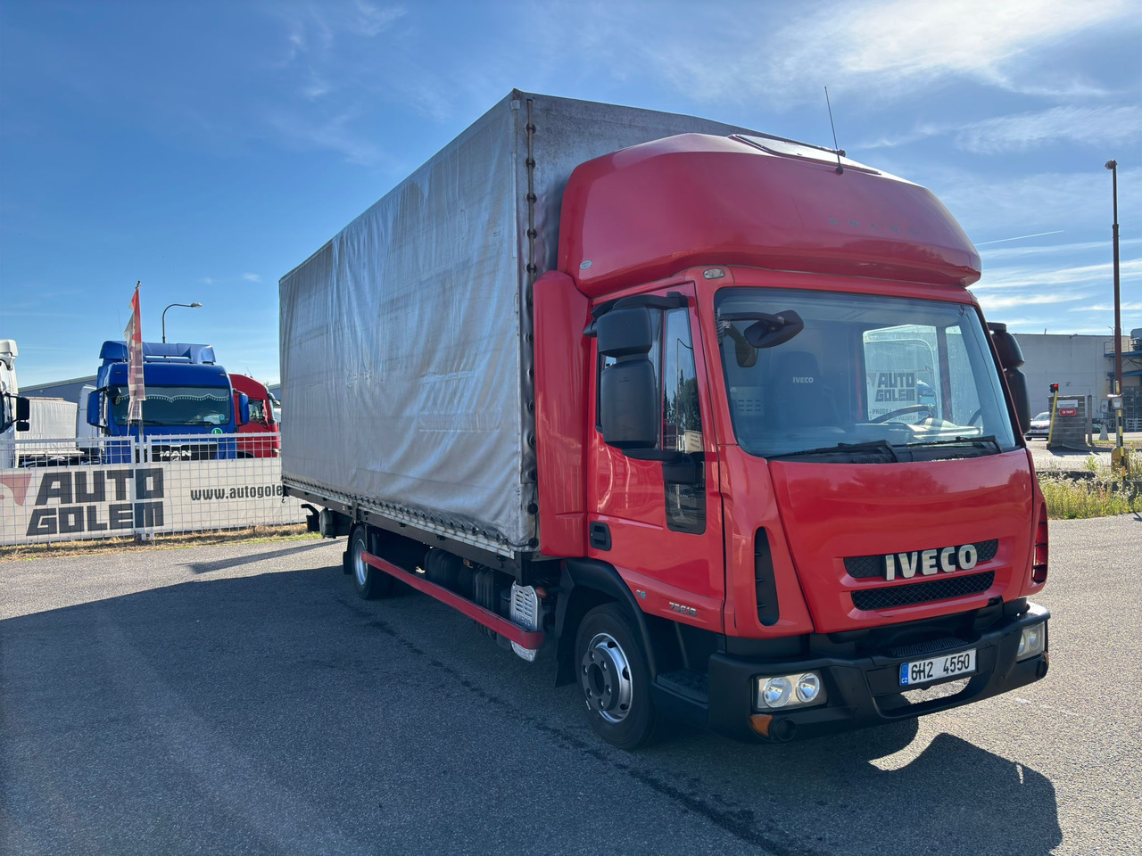 IVECO EuroCargo 160 ML75E16 - משאית וילונות צד: תמונה 2 IVECO EuroCargo 160 ML75E16 - משאית וילונות צד: תמונה 2