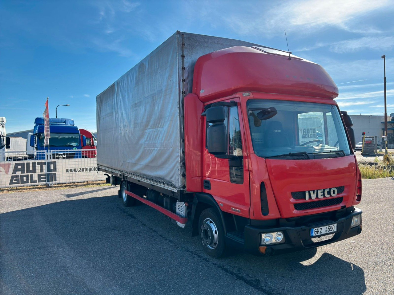 Iveco EuroCargo 75E16 - כלי רכב מסחרי עם וילונות צד: תמונה 2 Iveco EuroCargo 75E16 - כלי רכב מסחרי עם וילונות צד: תמונה 2