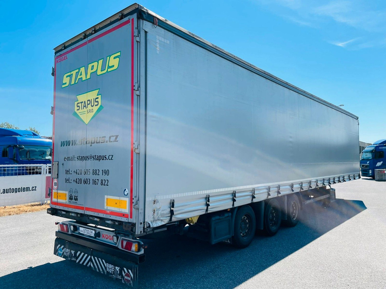 Kögel SN24 C3V - סמיטריילר עם וילונות צד: תמונה 3 Kögel SN24 C3V - סמיטריילר עם וילונות צד: תמונה 3