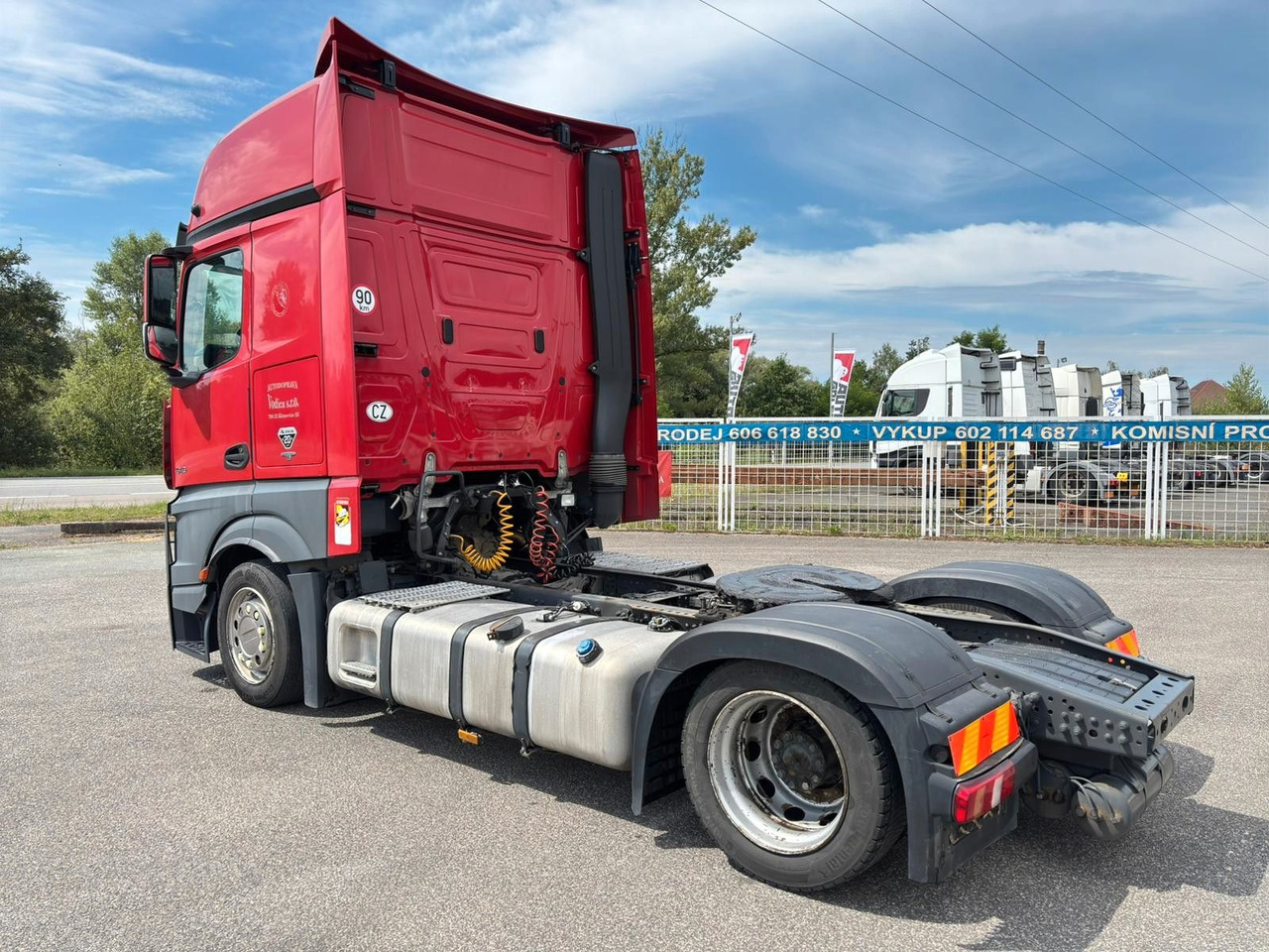 Mercedes-Benz Actros 1845 - יחידת טרקטור: תמונה 4 Mercedes-Benz Actros 1845 - יחידת טרקטור: תמונה 4