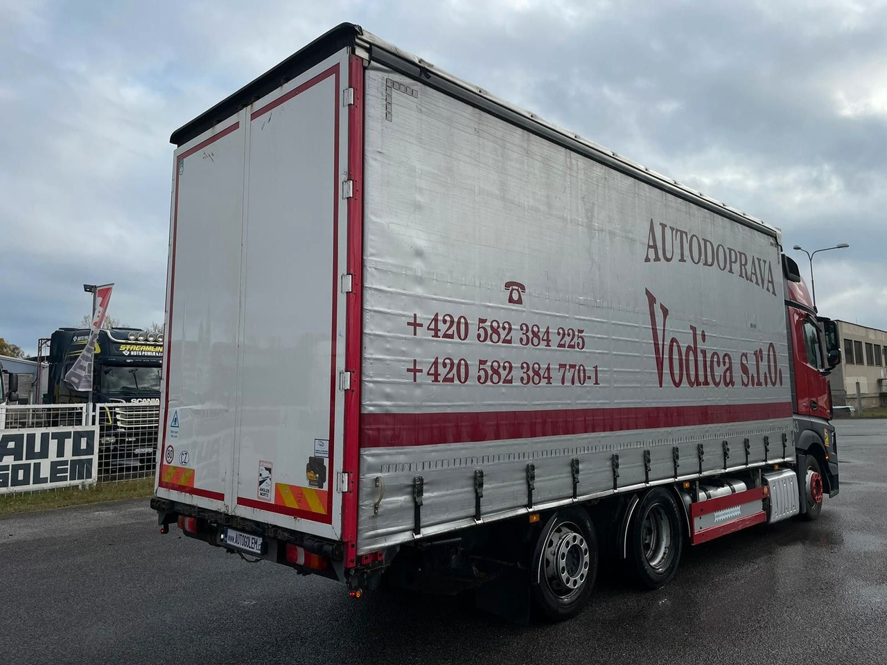 Mercedes-Benz Actros 2545 - משאית וילונות צד: תמונה 3 Mercedes-Benz Actros 2545 - משאית וילונות צד: תמונה 3