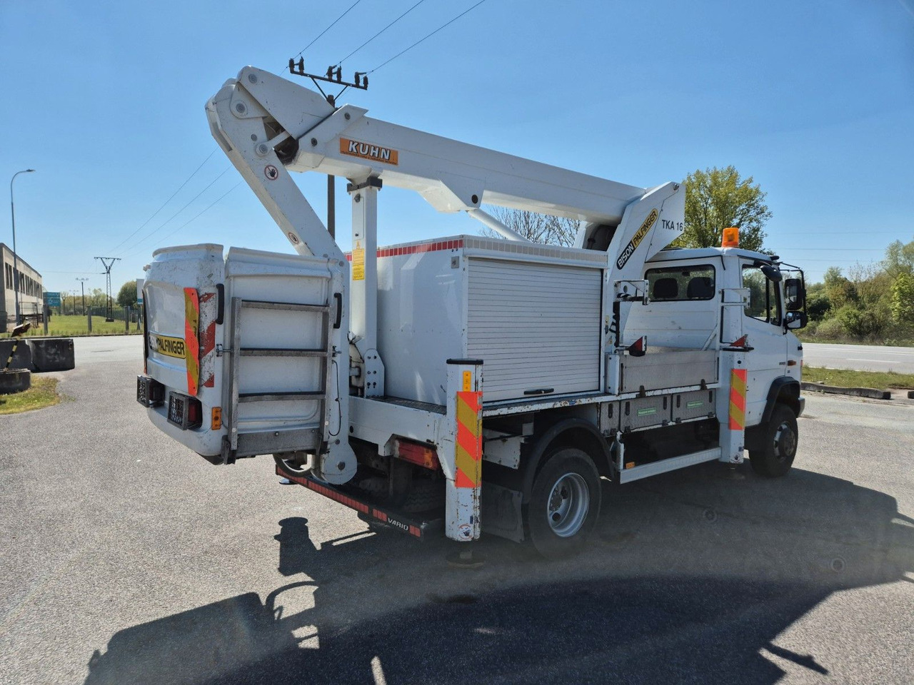 Mercedes-Benz Vario 816 work platform - פלטפורמה אווירית מותקנת על משאית: תמונה 4 Mercedes-Benz Vario 816 work platform - פלטפורמה אווירית מותקנת על משאית: תמונה 4