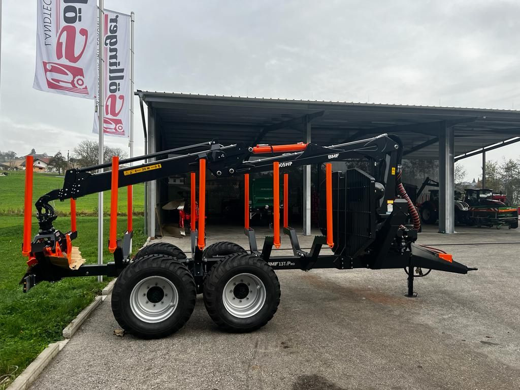 BMF BMF 13T1 PRO mit BMF 905 HP Kran - קרון נגרר ליערות: תמונה 2 BMF BMF 13T1 PRO mit BMF 905 HP Kran - קרון נגרר ליערות: תמונה 2