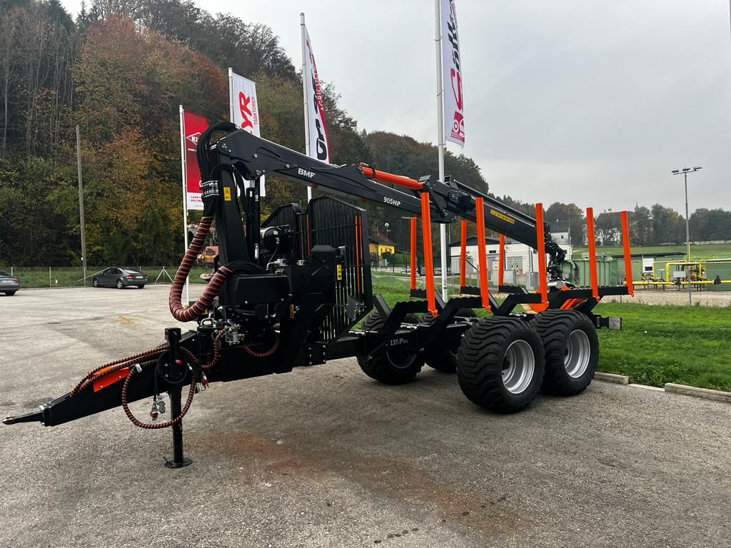 BMF BMF 13T1 PRO mit BMF 905 HP Kran - קרון נגרר ליערות: תמונה 5 BMF BMF 13T1 PRO mit BMF 905 HP Kran - קרון נגרר ליערות: תמונה 5