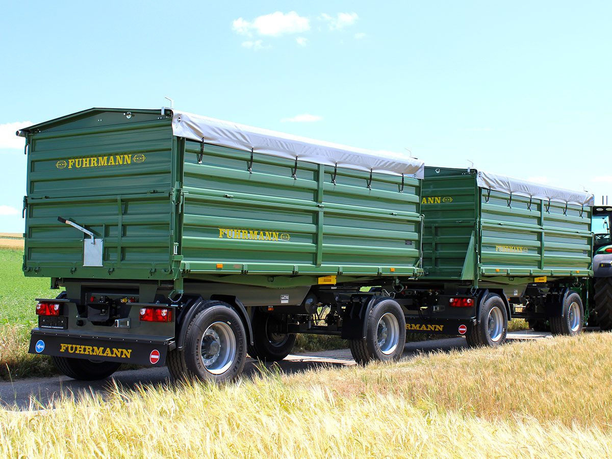 Fuhrmann FF 18.000 - מסיר פסולת/ קרון נגרר חקלאי: תמונה 1 Fuhrmann FF 18.000 - מסיר פסולת/ קרון נגרר חקלאי: תמונה 1