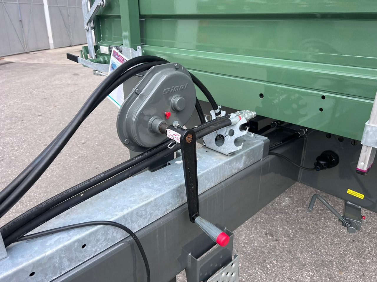 חָדָשׁ מסיר פסולת/ קרון נגרר חקלאי Fuhrmann FF 20.000: תמונה 8