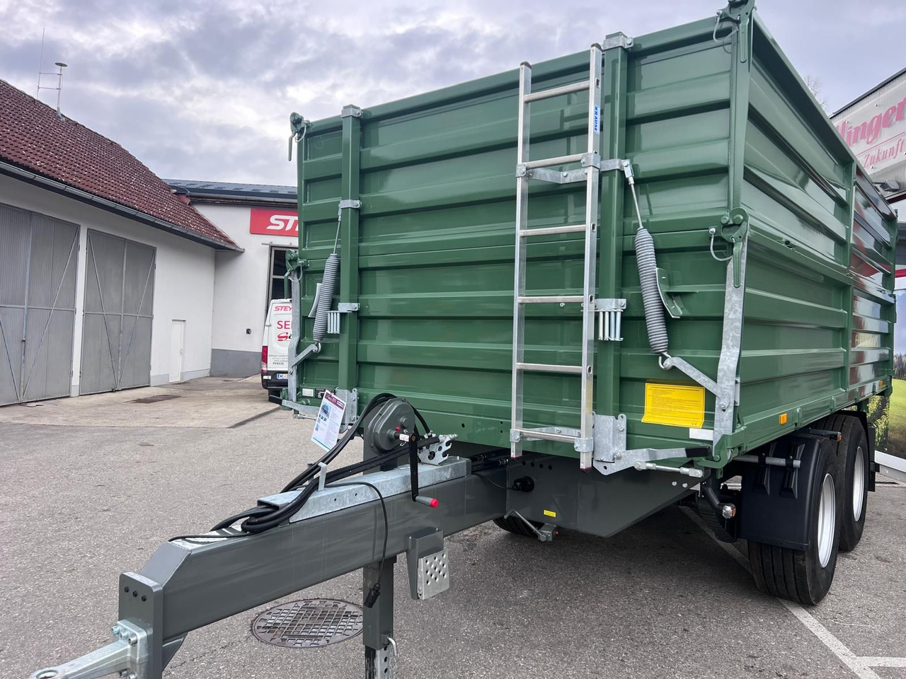 חָדָשׁ מסיר פסולת/ קרון נגרר חקלאי Fuhrmann FF 20.000: תמונה 9