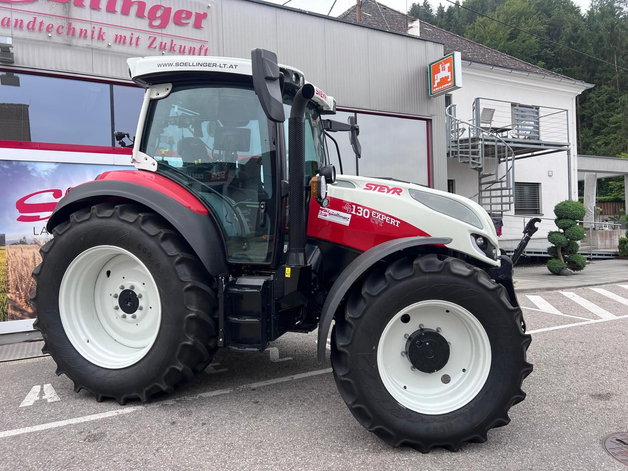 Steyr 4130 Expert CVT - טרקטור חקלאי: תמונה 4 Steyr 4130 Expert CVT - טרקטור חקלאי: תמונה 4