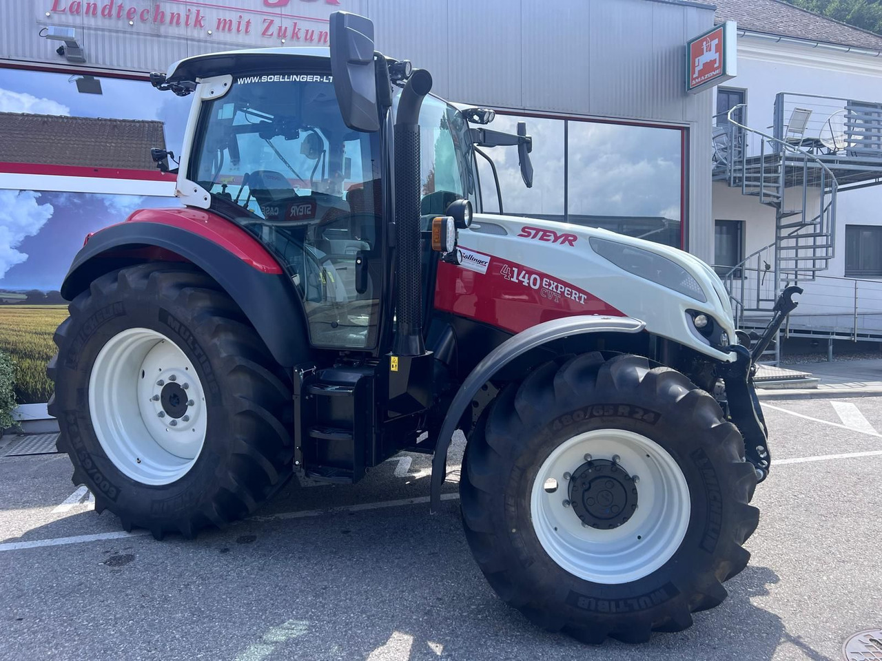 Steyr 4140 Expert CVT - טרקטור חקלאי: תמונה 4 Steyr 4140 Expert CVT - טרקטור חקלאי: תמונה 4