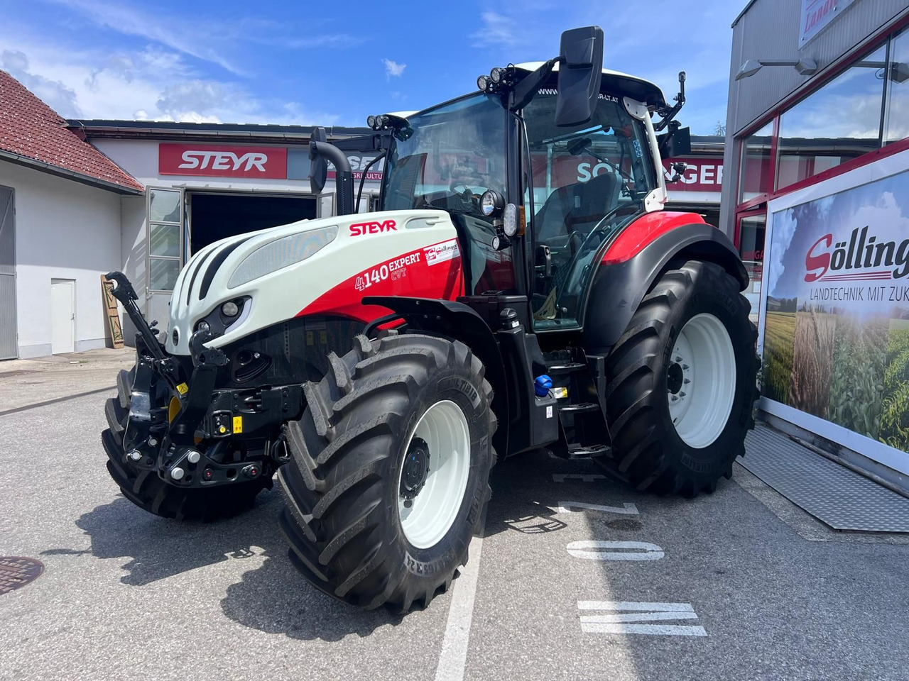 Steyr 4140 Expert CVT - טרקטור חקלאי: תמונה 3 Steyr 4140 Expert CVT - טרקטור חקלאי: תמונה 3