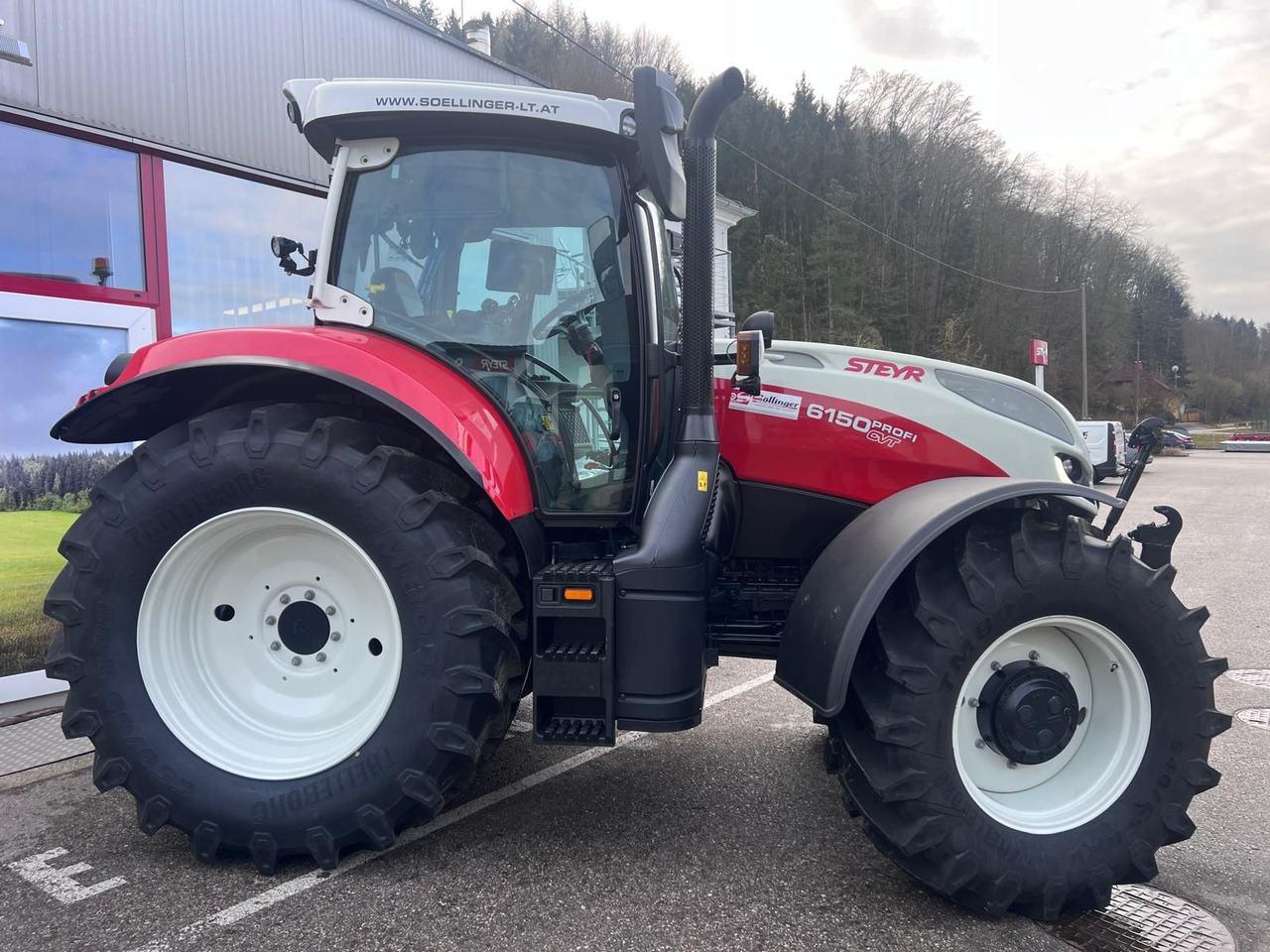Steyr 6150 Profi CVT (Stage V) - טרקטור חקלאי: תמונה 4 Steyr 6150 Profi CVT (Stage V) - טרקטור חקלאי: תמונה 4