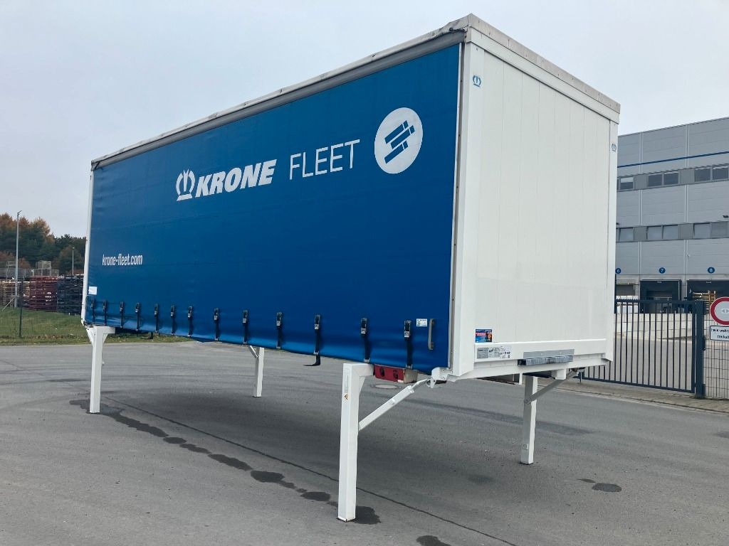 Krone Wechselbrücke Plane - גוף החלפה עם וילונות צד: תמונה 2 Krone Wechselbrücke Plane - גוף החלפה עם וילונות צד: תמונה 2