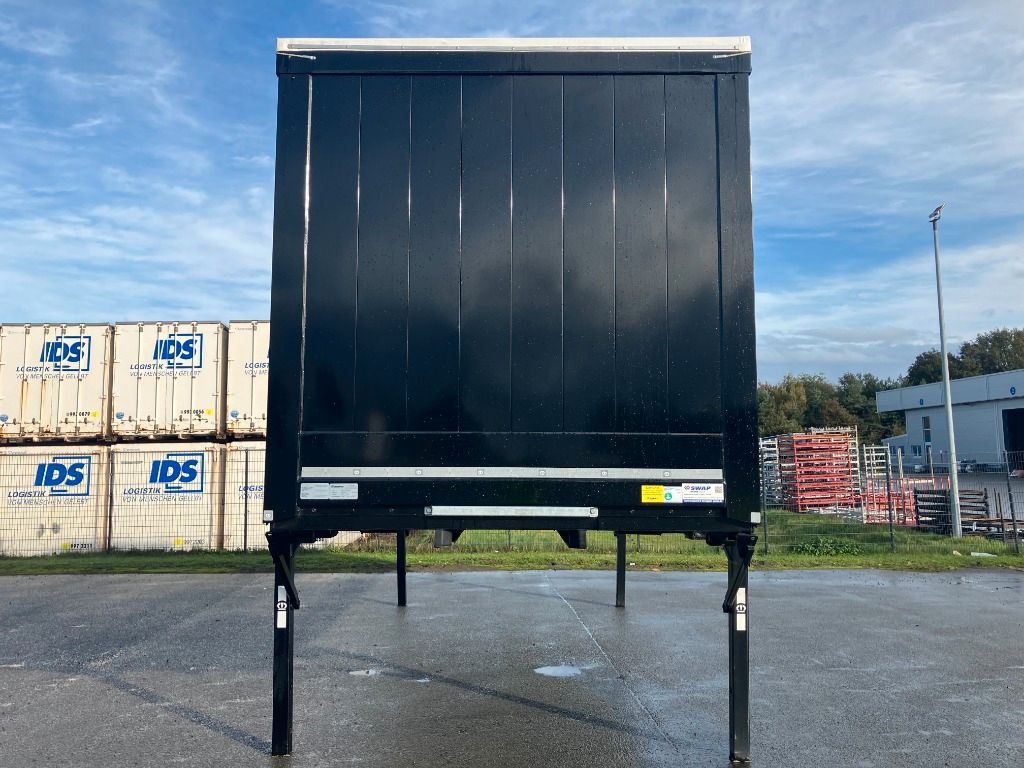 Krone Wechselbrücke Plane - גוף החלפה עם וילונות צד: תמונה 3 Krone Wechselbrücke Plane - גוף החלפה עם וילונות צד: תמונה 3