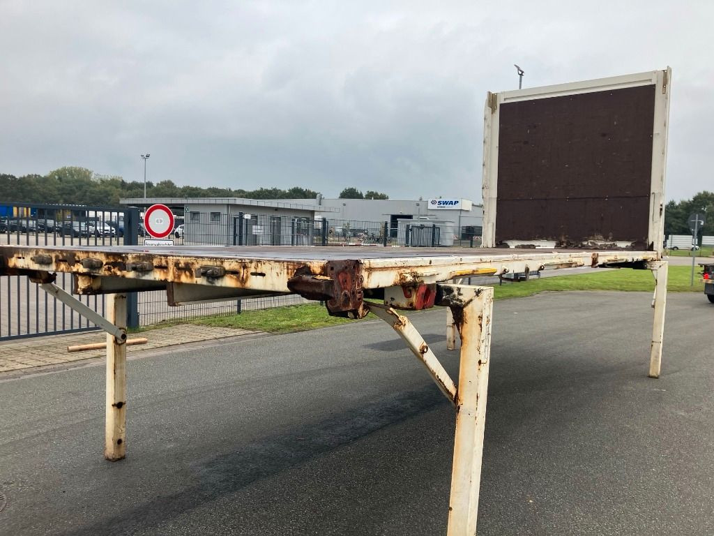 Krone Wechselbrücke Pritsche - גוף שטוח: תמונה 2 Krone Wechselbrücke Pritsche - גוף שטוח: תמונה 2