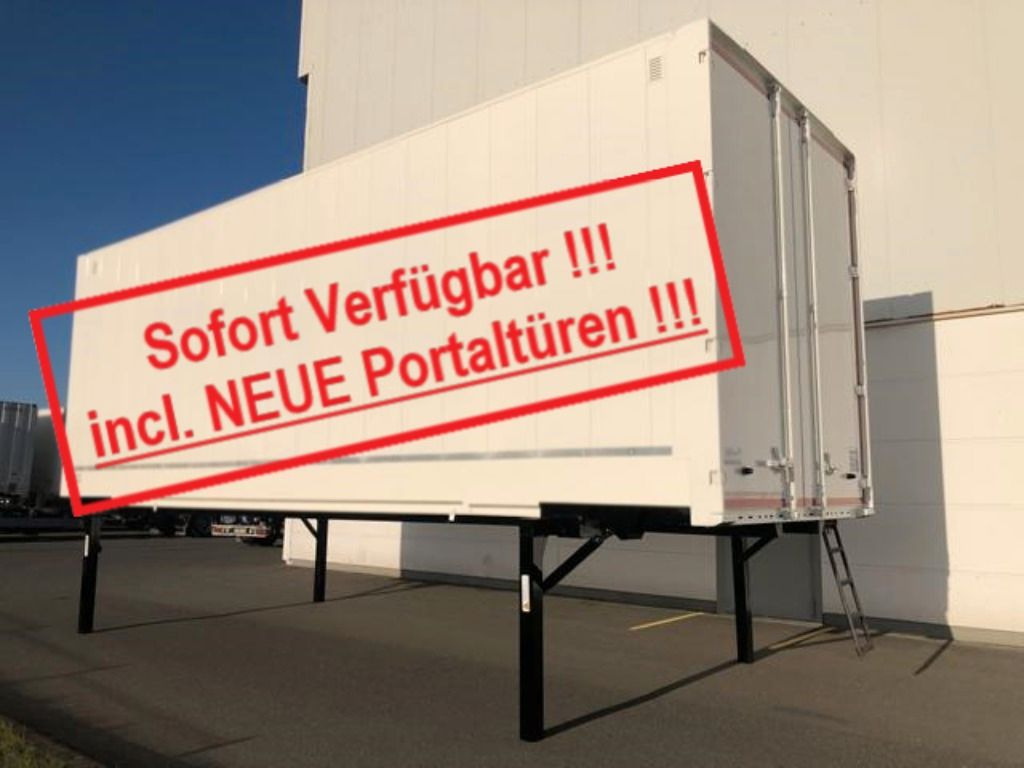 Krone Wechselkoffer Heck Portaltüren - גוף החלפה - תיבה: תמונה 1 Krone Wechselkoffer Heck Portaltüren - גוף החלפה - תיבה: תמונה 1