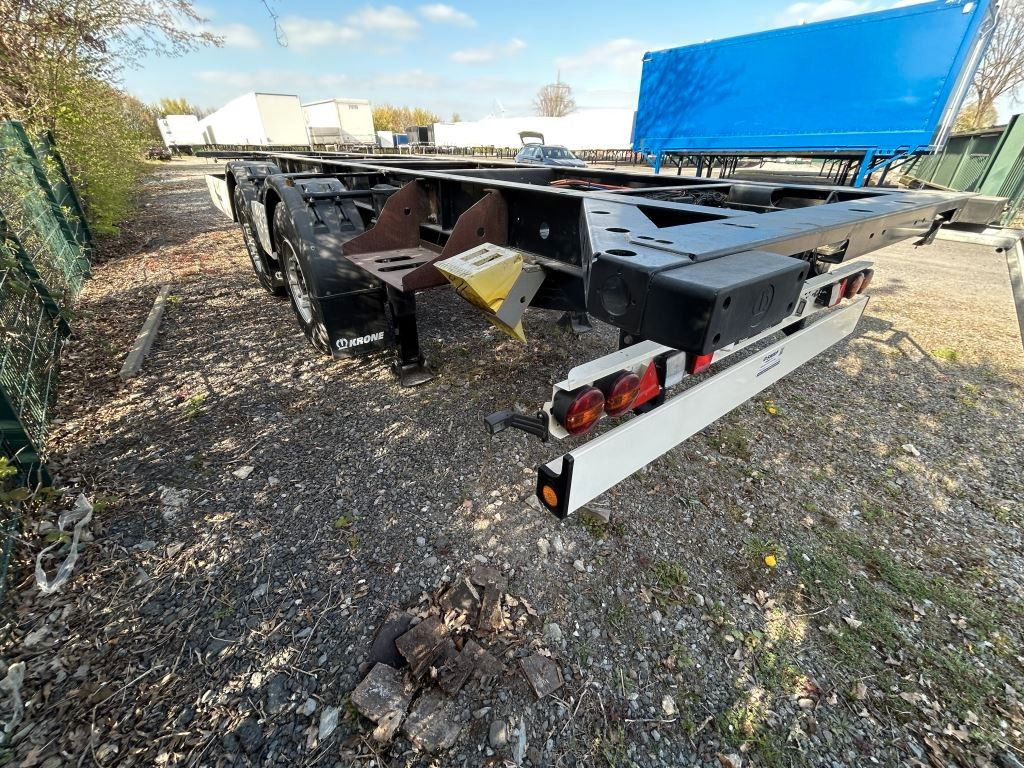 Krone Zentralachsfahrgestell für Festaufbauten - קרון נגרר מוביל מכולות/ החלפת גוף: תמונה 3 Krone Zentralachsfahrgestell für Festaufbauten - קרון נגרר מוביל מכולות/ החלפת גוף: תמונה 3