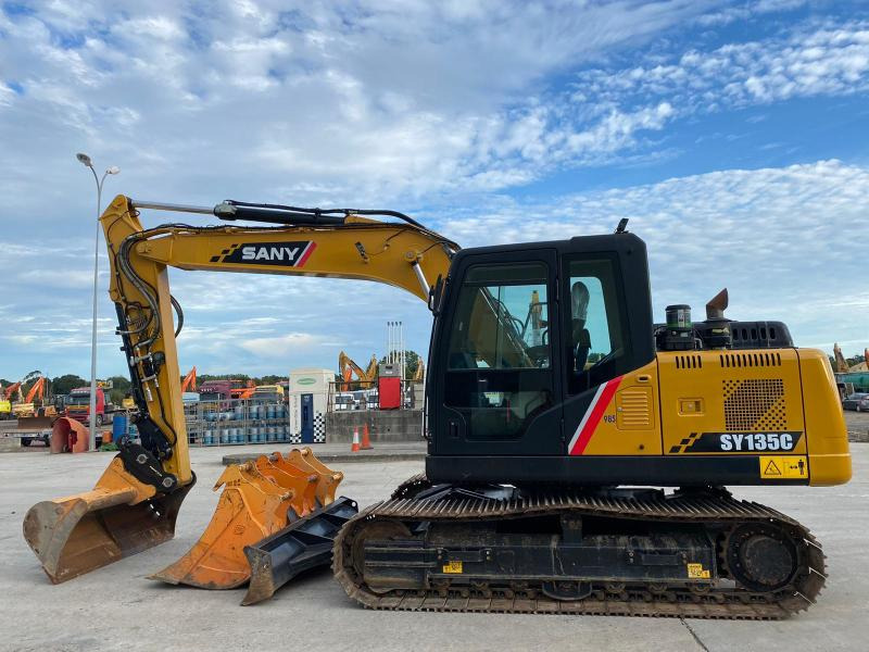 Sany SY 135 - מחפר סורק: תמונה 1 Sany SY 135 - מחפר סורק: תמונה 1