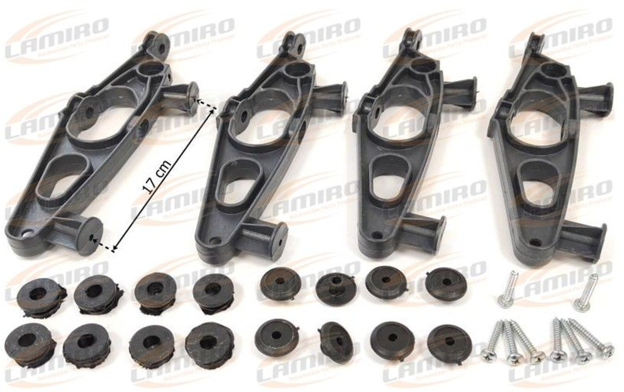 חָדָשׁ סוכך שמש עבור משאית MAN TGS LX TGX XLX SUN VISOR MOUNTING KIT: תמונה 1