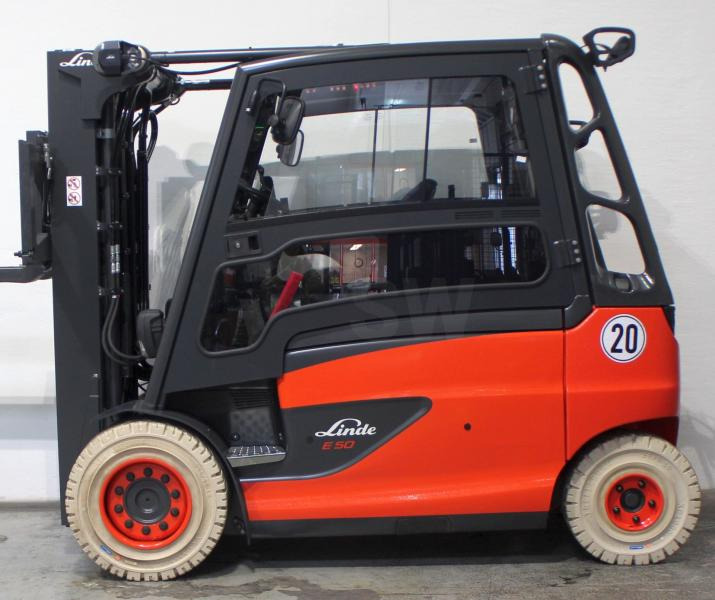 Linde E 50 L 388 - מלגזה חשמלית: תמונה 3 Linde E 50 L 388 - מלגזה חשמלית: תמונה 3