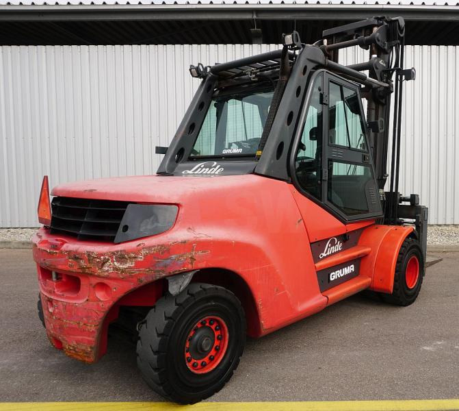 Linde H 80 D/1100 396-02 - מלגזת סולר: תמונה 2 Linde H 80 D/1100 396-02 - מלגזת סולר: תמונה 2