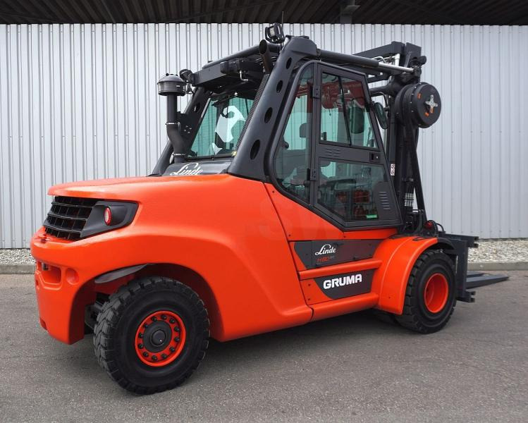 Linde H 80 D/1100 EVO 396-03 - מלגזת סולר: תמונה 2 Linde H 80 D/1100 EVO 396-03 - מלגזת סולר: תמונה 2
