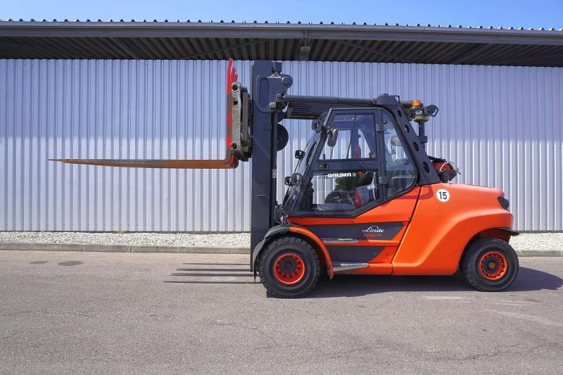 Linde H 80 T/1100 396-03 - מלגזת LPG: תמונה 1 Linde H 80 T/1100 396-03 - מלגזת LPG: תמונה 1