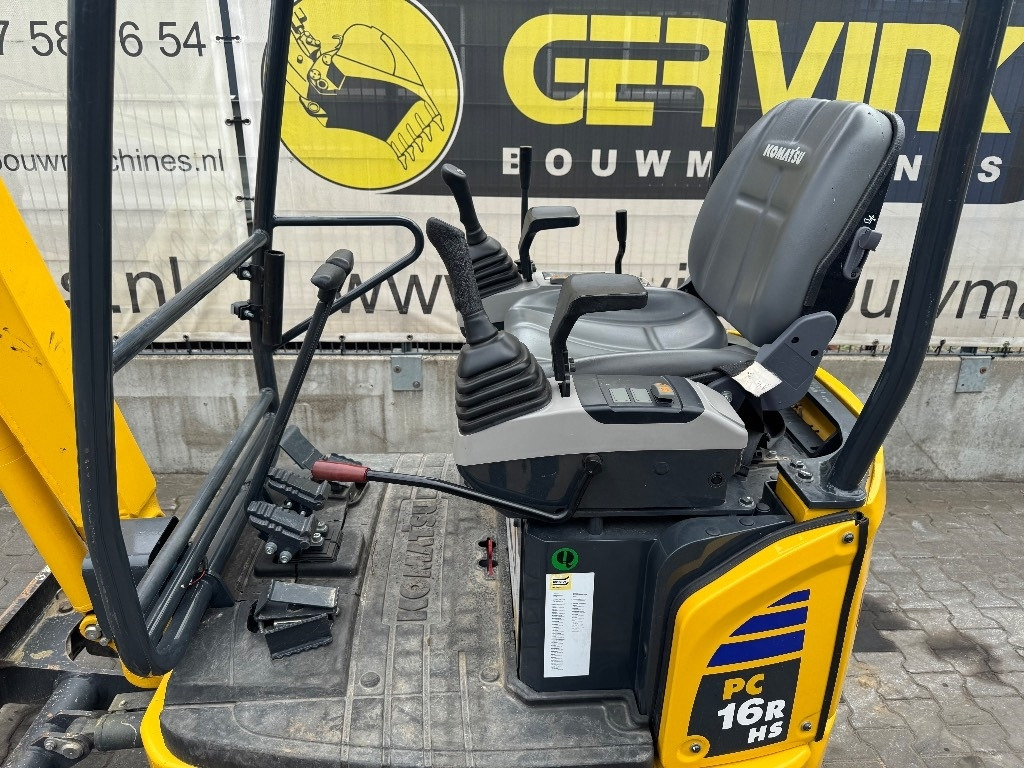 מיני מחפר Komatsu PC 16 R-3HS: תמונה 11