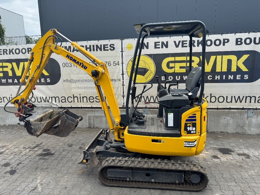 מיני מחפר Komatsu PC 16 R-3HS: תמונה 12