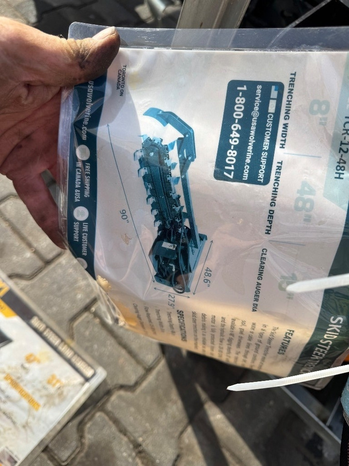 Wolverine TRC 12 -48 H - טרנצ'ר: תמונה 5 Wolverine TRC 12 -48 H - טרנצ'ר: תמונה 5