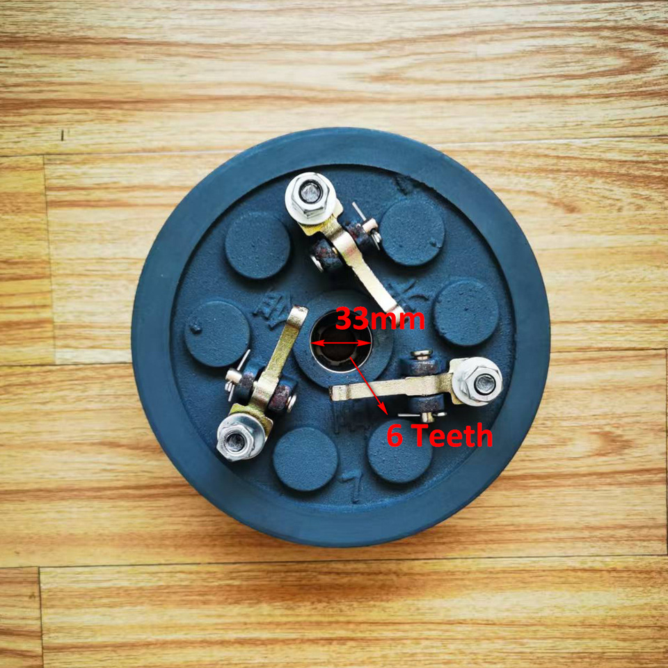 Qingdao Promising 220mm 3 Rib Pulley Clutch Assembly for FLAND FL45 Wheel Loader - מצמד וחלקים עבור מעמיס גלגלים: תמונה 2 Qingdao Promising 220mm 3 Rib Pulley Clutch Assembly for FLAND FL45 Wheel Loader - מצמד וחלקים עבור מעמיס גלגלים: תמונה 2