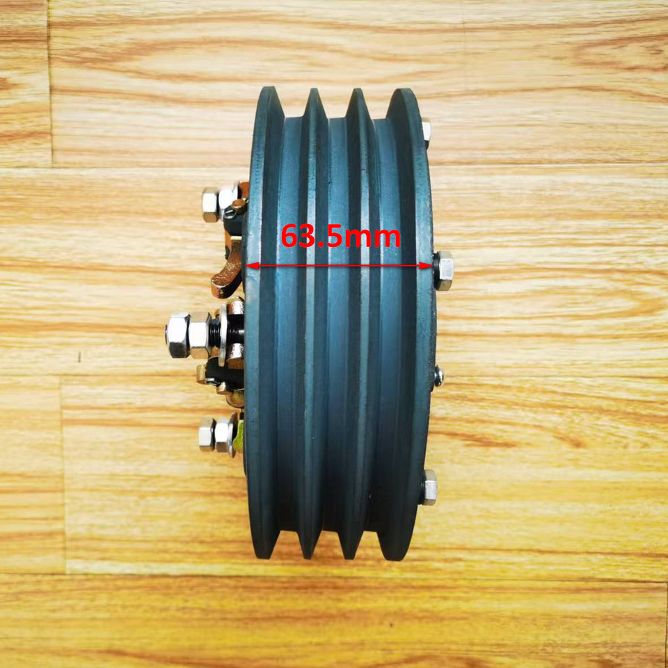 Qingdao Promising 220mm 3 Rib Pulley Clutch Assembly for FLAND FL45 Wheel Loader - מצמד וחלקים עבור מעמיס גלגלים: תמונה 4 Qingdao Promising 220mm 3 Rib Pulley Clutch Assembly for FLAND FL45 Wheel Loader - מצמד וחלקים עבור מעמיס גלגלים: תמונה 4